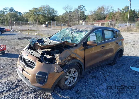 2017 Kia Sportage Lx from USA, damaged, VIN KNDPM3AC6H7084924